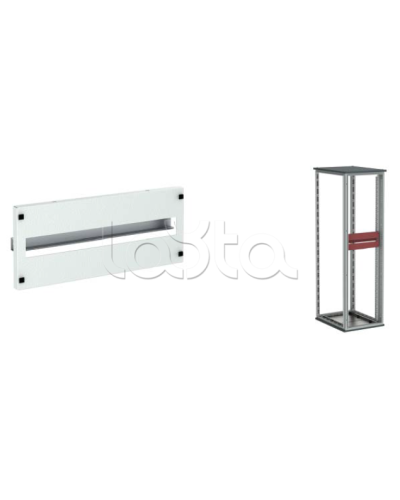 Панель секционная, для модулей, 48 (2x24) модулей, В=400мм, Ш=600мм DKC R5PI541 в Коврове Аксессуары для стоек и шкафов Pintop.ru