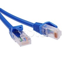 Патч-корд неэкранированный CAT6 U/UTP 4х2, LSZH, синий, 10м DKC RN6UU4500BL