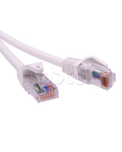 Патч-корд неэкранированный CAT6 U/UTP 4х2, LSZH, белый, 1м DKC RN6UU4510WH в Коврове Патчкорды (медные) Pintop.ru