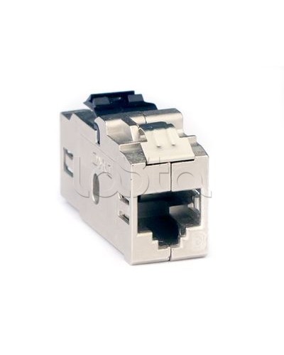 Модуль Keystone RJ45 CAT6 проходной экранированный, серебристый DKC RNK6FESL в Коврове Модули Keystone Pintop.ru