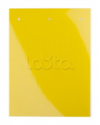 Табличка полужесткая. Клейкое основание. ПВХ-0,5. Желтая DKC TAS128AY в Коврове Аксессуары для лотков Pintop.ru