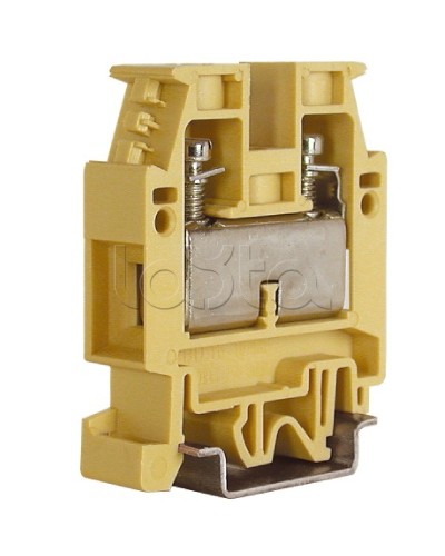 зажим бежевый 16 кв.мм DKC ZCB510 в Коврове Аксессуары для стоек и шкафов Pintop.ru