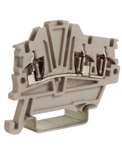 Зажим 1,5 кв.мм серый 1 ввод/2 вывода DKC ZHM410GR в Коврове Держатели, клипсы, скобы Pintop.ru