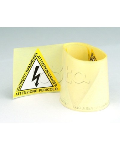 Предупреждающая табличка 60мм DKC ZTA001 в Коврове Аксессуары для лотков Pintop.ru