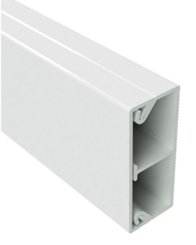 Миниканал с перегородкой TMC 40/2x17 белый (розница 8 м в пакете, 10 пакетов в коробке) DKC (00305R) в Коврове Кабель-канал Pintop.ru