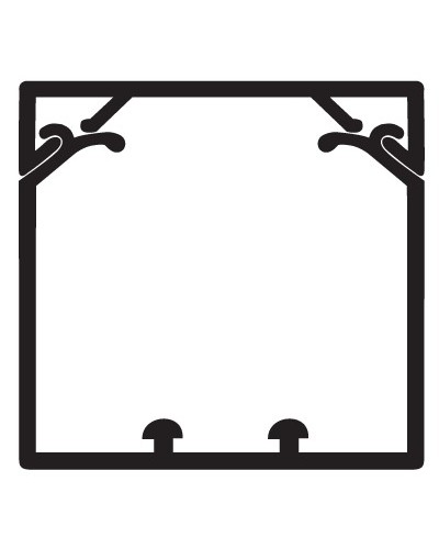 Кабель-канал 80x60 с крышкой с направляющими для установки разделителей TA-GN DKC 01785 в Коврове Кабель-канал Pintop.ru