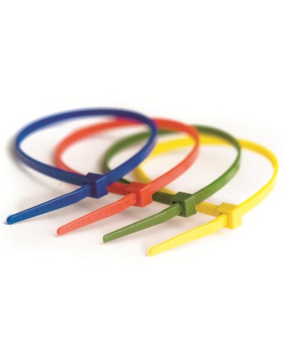 Хомут-стяжка нейлоновый, стандартный PL6.6 3.6х200 мм зеленый DKC 25214CV (100 шт/уп) в Коврове Стяжки-хомуты Pintop.ru