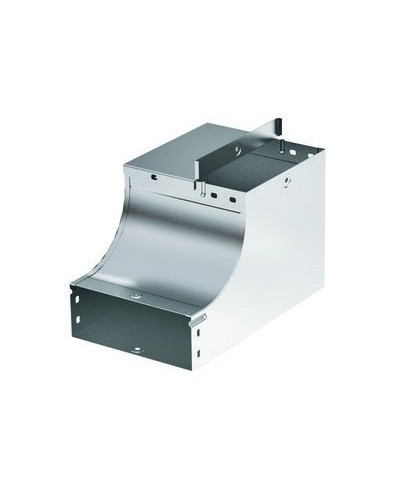 Угол CSSS 90 вертикальный внутр. переходник лев. осн. 400 в комплекте с крепежными элементами и соединительным в Коврове Аксессуары для лотков Pintop.ru