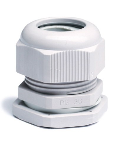 Зажим кабельный с контргайкой, IP68, PG21, д.13 - 18 мм DKC 53000 в Коврове Клеммные колодки Pintop.ru