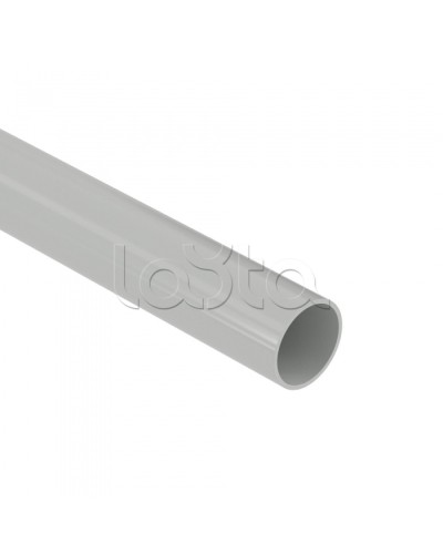 Труба глад. ПВХ 40 мм 3 м жесткая атмосферостойкая серый (30 м) DKC (63940UF) в Коврове Гладкая труба Pintop.ru