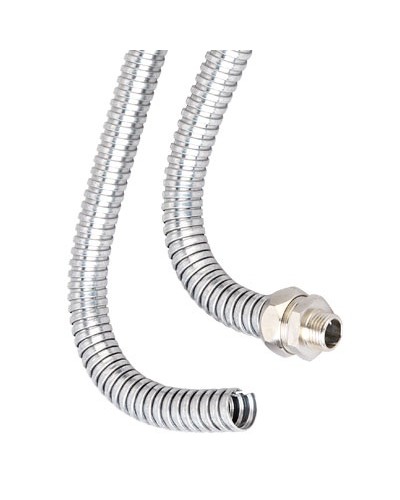 Металлорукав из оцинкованной стали DN 50мм, Dвн 50,5 мм, Dнар 54,5 мм, IP40, 25м DKC 667R5054 в Коврове Металлорукав Pintop.ru