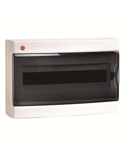 Щиток настенный-18з проз/дв IP40 бел +2 клем.бл ДКС 84918 в Коврове Боксы для автоматов Pintop.ru