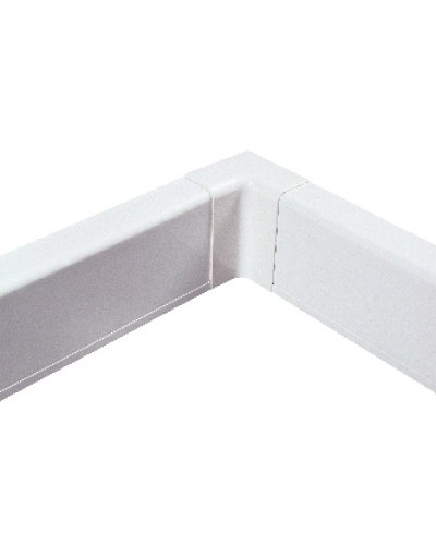Угол внутренний для плинтусного короба 100х40 мм белый DKC AIR10042 в Коврове Аксессуары для кабель-канала Pintop.ru