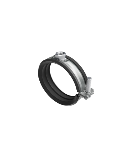 Хомут быстрой фиксации с изоляцией с гайкой М8 для труб d 1 3/4 DKC BHL21134 в Коврове Аксессуары для кабель-канала Pintop.ru