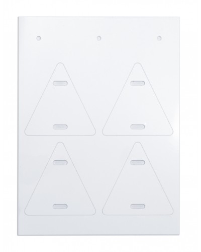 Маркировка для кабеля треугольник 58/55 DKC CIC58554TRW в Коврове Аксессуары для кабель-канала Pintop.ru