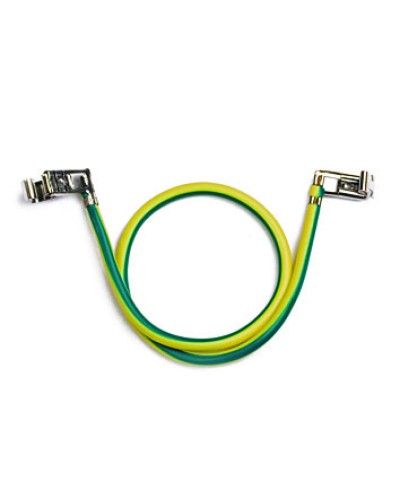 Провод заземления с клеммами для соединения основания и крышки короба, 300 мм DKC (E0001BC) в Коврове Аксессуары для кабель-канала Pintop.ru