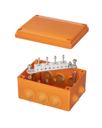 Коробка пластиковая FS с кабельными вводами иклеммниками,IP55,150х110х70мм, 8р, 450V,6A,4мм.кв DKC (FSB21804) в Коврове Распределительные коробки Pintop.ru