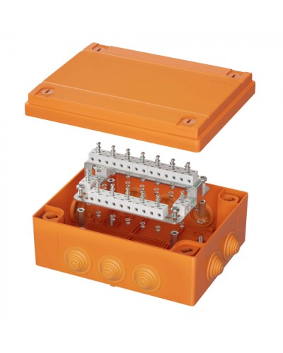 Коробка пластиковая FS с кабельными вводами иклеммниками DKC (FSB414004) в Коврове Распределительные коробки Pintop.ru