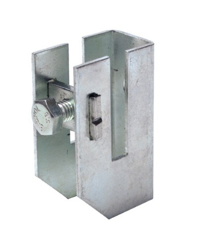 Скоба-держатель полосы с болтом DKC ND2312 в Коврове Держатели, клипсы, скобы Pintop.ru