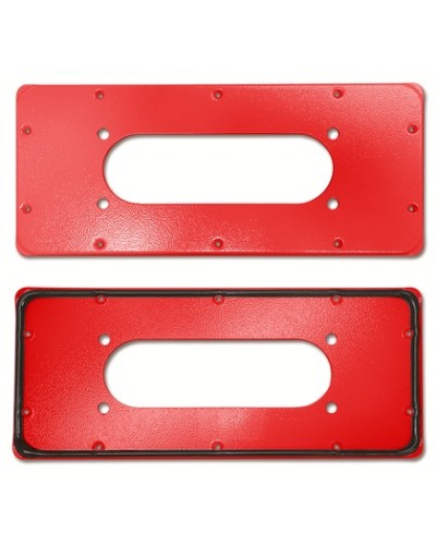 Фланец красный для ST с перф. Тип 5 DKC R5FPST03-RAL3000 в Коврове Аксессуары для стоек и шкафов Pintop.ru