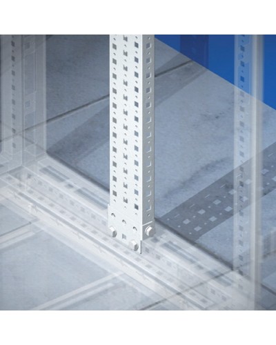 Рейки вертикальные для шкафов CQE высотой 2000 мм (2 шт/уп) DKC R5PDV20 в Коврове Аксессуары для стоек и шкафов Pintop.ru