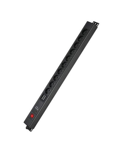 Блок распределения питания вертикальный для 19 шкафов DKC R5VSH10SWOPAM в Коврове Блоки розеток Pintop.ru