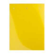 Табличка полужесткая. Установка в держатель. ПВХ-0,5. Желтая DKC TAS209Y
