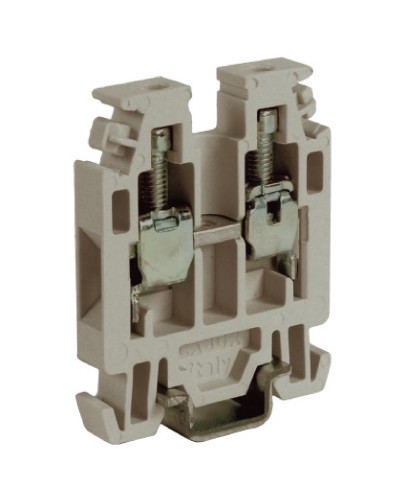 Зажим 2,5 кв.мм серый DKC ZRN500GR в Коврове Крепежные изделия Pintop.ru