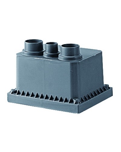 Колодец переходной смотровой 225x175x145 с крышкой для двустенных труб DKC (025001) в Коврове Повороты, муфты, тройники Pintop.ru