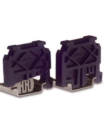 Торцевой упор BTU для фиксации клеммных зажимов на рейке ДКС ZBT005 в Коврове Держатели, клипсы, скобы Pintop.ru