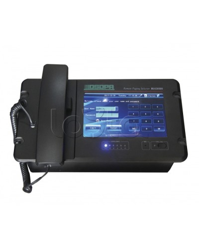 Терминал микрофонный DSPPA MAG-6589 в Коврове Система оповещения и трансляции Dsppa Pintop.ru