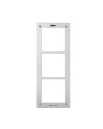 Рамка металическая для 3 модулей Dahua VTOF003 в Коврове Дополнительное оборудование для СКУД Pintop.ru