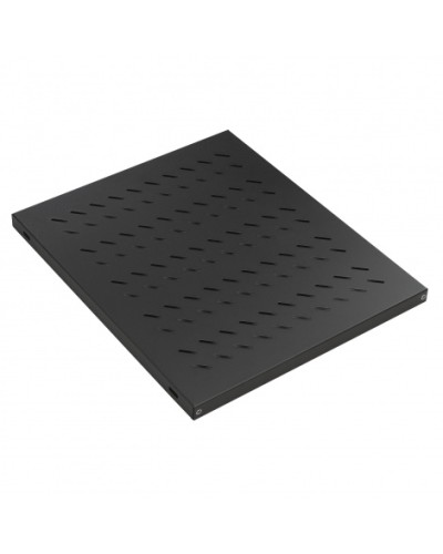 Полка стационар. 19, для шкафов глуб. 600, 370мм, нагрузка 50 кг, чер. Datarex DR-421111 в Коврове Полки для шкафов и стоек Pintop.ru