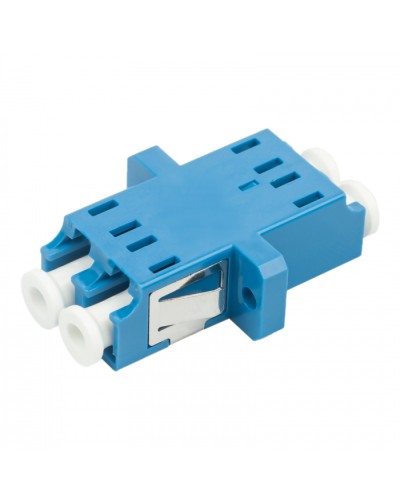 Адаптер оптический проходной LC-LC, OS2, дуплекс (duplex), синий Datarex DR-541102 в Коврове Коммутационные изделия Pintop.ru