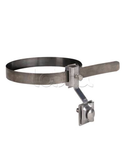 Держатель для труб универсальный D=(0-160) мм CZ, полоса нерж. сталь EKF PROxima (lp-d3001-cz) в Коврове Монтажные материалы Pintop.ru