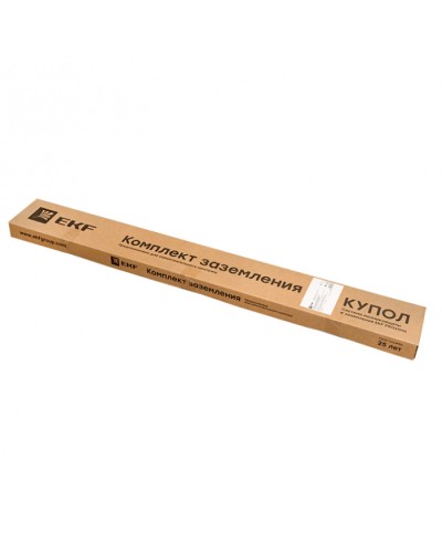 Комплект заземления 6м (стержни D=20мм) безмуфтовый HZ EKF PROxima (gc-24601) в Коврове Электротехническое оборудование Pintop.ru