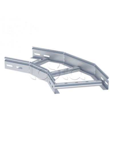 Угол 45 град. горизонтальный для лестничного лотка 50x600 мм EKF (glt4550600) в Коврове Аксессуары для лотков Pintop.ru