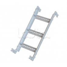 Угол шарнирный лестничный усиленный 150x800 мм (2 мм) HDZ EKF (goltp90150800-2-HDZ)
