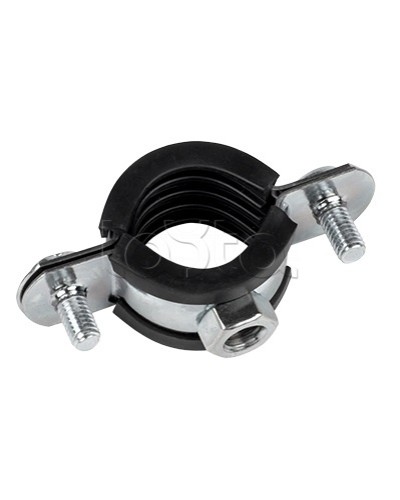 Хомут стальной 1/2 (20-24 мм), с уплотнителем EKF (hsu1012) в Коврове Стяжки-хомуты Pintop.ru