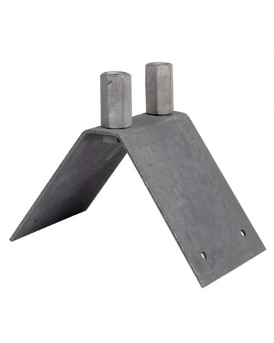 Крепление молниеприёмника D=16 на конёк, угол 60 град. HZ EKF PROxima (lp-04003) в Коврове Электротехническое оборудование Pintop.ru