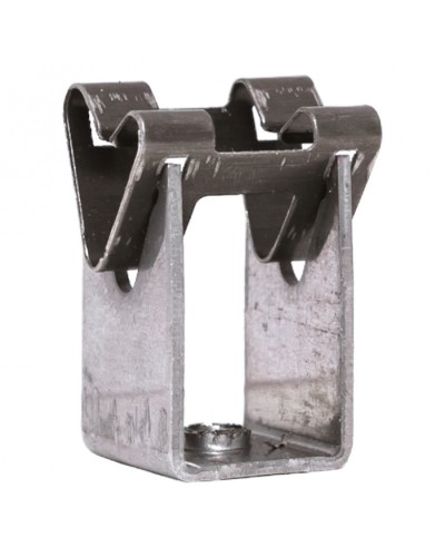 Держатель токоотвода металлический 35мм, L=20мм, Ni/Ni EKF PROxima (lp-d2115-20-ni) в Коврове Электротехническое оборудование Pintop.ru