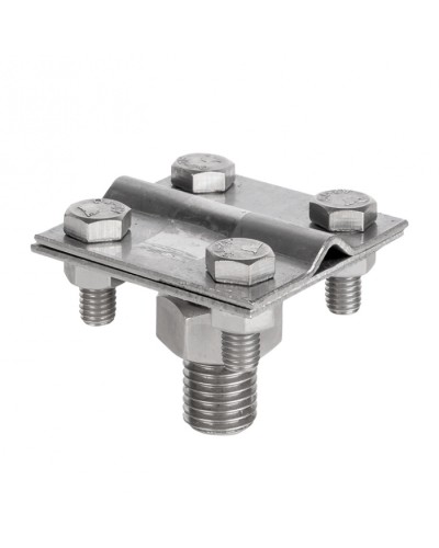 Зажим прута на штыре, пластина d(56x56)мм Ni EKF PROxima (lp-g6606-e1302-ni) в Коврове Электротехническое оборудование Pintop.ru