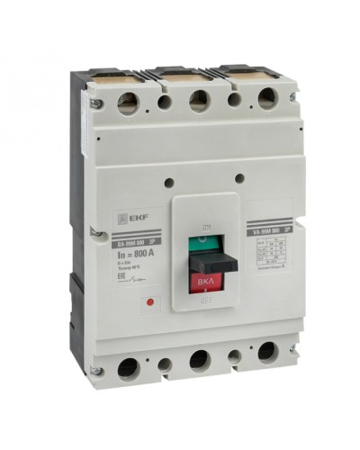 Выключатель автоматический ВА-99М 800/630А 3P 5In 35кА EKF PROxima (mccb99-3P5In800-630m) в Коврове Электротехническое оборудование Pintop.ru