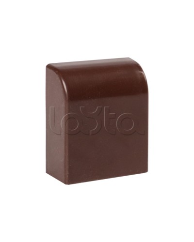 Заглушка (20х10) (4 шт) темное дерево EKF-Plast (ecd-20-10x4) в Коврове Аксессуары для кабель-канала Pintop.ru