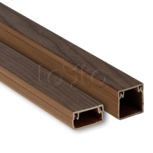 Канал кабельный (25х16) (40 м) темное дерево EKF-Plast (kk-25-16d)