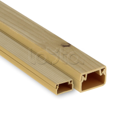 Канал кабельный (40х16) (30 м) светлое дерево EKF-Plast (kk-40-16w)