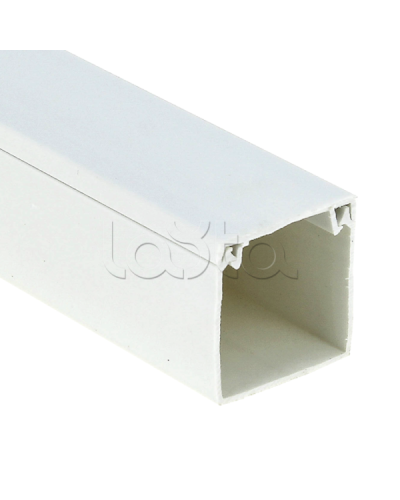 Канал кабельный (60х60) (12 м) белый EKF-Plast (kk-60-60) в Коврове Кабель-канал Pintop.ru