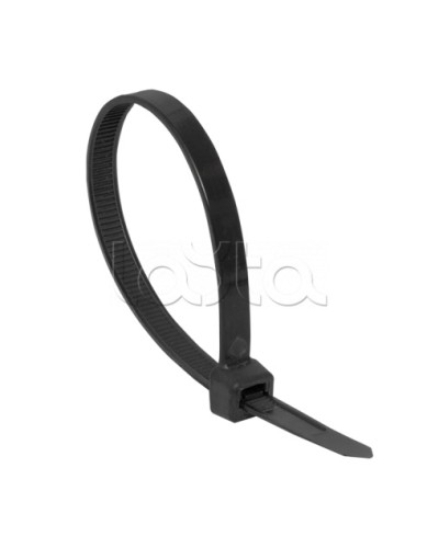 Хомут нейлоновый черный (2,5х200) (100шт.) EKF Basic (plc-cb-2.5x200) в Коврове Стяжки-хомуты Pintop.ru