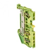 Колодка клеммная пружинная JXB-ST-1.5 3 вывода земля EKF PROxima (plc-jxb-st-1.5-3-pen)