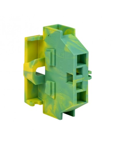 Миниклемма STB-4 32A (50 шт) желто-зеленая EKF PROxima (stb-m-4-y-green-r) в Коврове Клеммные колодки Pintop.ru